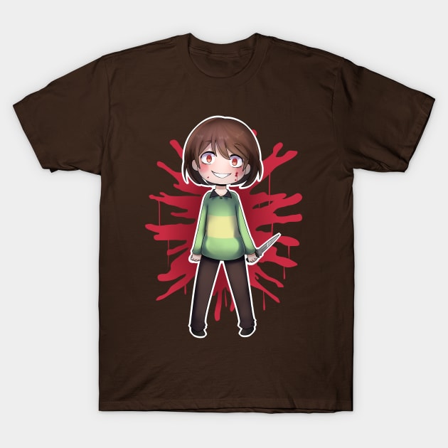 Undertale - Chara T-Shirt by chunky
